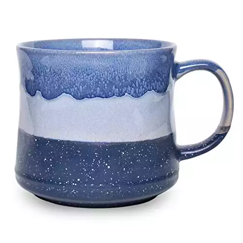 Bosmarlin Large Ceramic Coffee Mug,